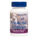 NaturesPlus Pedi-Active LECI-PS, DMAE Complex - 120 Kautabletten - Mixed Berry Flavor - Kinder Kaubare Ergänzung, fördert Gehirngesundheit, Fokus - Vegetarisch, Glutenfrei - 60 Servierungen
