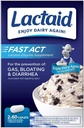 Lactaid Fast Act Lactose Intolerance Caplets, 120 Count Prevention Gas Bloating Diarrhea Größte Masse Größe