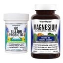 FarmHaven Magnesium Glycinat & Malat Komplex und 60 Milliarden CFU Probiotikum