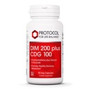 PROTOKOLL FÜR LIFE BALANCE DIM 200 Plus CDG - 200mg - Calcium & DIM Supplement - für saubere Detox & Hormone Stoffwechsel - Calcium D Glucarate - Non-GMO & Kosher - 90 Veg Caps