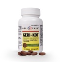 Geri-KOT Senna Laxative & Stool Softener Tablets, 100ct| Natürliche Gemüse stabile Laxatives Glatte Bowel-Bewegung Senna Tablets| Fast-Acting, Gentle Constipation Relief| 8,6mg Sennoside Laxative