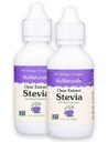 NuNaturals Klarer Extrakt NuStevia, Pflanzenbasierter Süßstoff, 2 Unzen, 2 Packung, Kunststoff