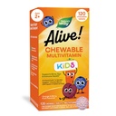 Alive! Kinder Multi-Vitamin Kaubar - 120 Kautabletten von Nature's Way