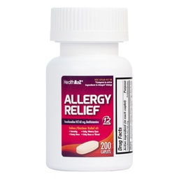HealthA2Z® Fexofenadine Hydrochlorid 60mg | 12-Hour Antihistamin für Allergy Relief | (200 Zähler (Pack von 1))