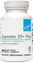 XYMOGEN Quercetin 20× Plus - Quercetin Supplements - Täglicher Komplex mit Vitamin C, N-Acetyl-L-Cystein & Nettles - Formuliert für Atemunterstützung - Vegan & Glutenfrei (60 Kapseln)