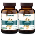 Himalaya Organic Licorice, 120-Tage-Versorgung - Verdauungsergänzung für Upset Stomach, Occasional Bloating and Heartburn - USDA Organic, Vegan, Non-GMO, Non-DGL, Gluten Free, 60 Caplets, 2 Pack