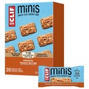 CLIF BAR Minis - Crunchy Peanut Butter - Made with Organic Oats - 5g Protein - Non-GMO - Plant Based - Snack-Size Energy Bars - 0.99 Unze (20 Pack)