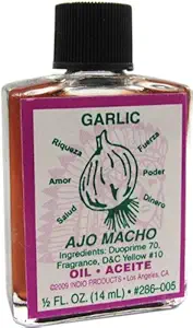 Indio Produkte Knoblauch Öl 1/2 oz.