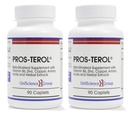 Pros-TEROL (2 Flasche Kit), Prostata Relief mit 900 mg Pflanzen Sterolen mit Kürbis Seed, Stinging Nettle Root, Ginger Root, Licorice Root Extrakte 90 Caplets