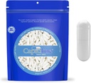 Capsuline Größe 000 - Farbige weiße leere Gelatine Kapseln - 10000 Graf - Leere Gel Pillen Kapseln - DIY reine Bovine Pille Füllung - Leere Kapseln - Kosher und Halal zertifiziert - Nicht-GMO zertifiziert