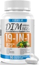 DIM Supplement Estrogen Balance für Frauen und Männer, 1675 mg Estrogen Supplement Hormonelle Akne Unterstützung, Menopause Unterstützung, Antioxidans Unterstützung,DIM SGS 90 Veggie Kapseln,44 Tage Versorgung-038