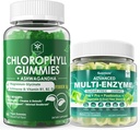 Digestive Enzyme Gummis & Chlorophyll Fiber Gummis Bundle