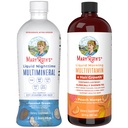 MaryRuth’s Nighttime Multimineral (Coconut, 32oz) & Multivitamin Liquid + Haarwachstum (Peach Mango, 30oz) | Clean Label Project Verified® | Bedtime Routine & Beauty | Sugar-Free, Vegan, Gluten-Free