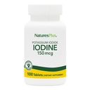 NaturesPlus Kaliumjodid - 150 mcg, 100 Tabletten - Vegan, glutenfrei - 100 Portionen