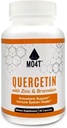 Quercetin & Bromelain mit Zink - Antioxidans Unterstützung Immunsystem Gesundheit - Nahrungsergänzung - 60 Kapseln 1050 mg Potent Formel