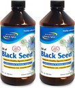 NORTH AMERICAN HERB & SPICE Black Seed Oil - 16 fl oz, Packung mit 2 - Verdauungs- und Immununterstützung - Non-GMO - 192 Gesamt Servierungen