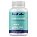 Benfotiamin 300mg (60 vegetarische Kapseln) Keine Stearaten - kein Silikondioxid - Vegan - Non GMO - Glutenfrei