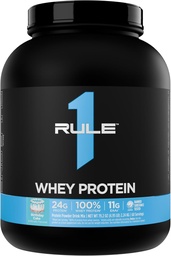 Regel 1 Whey Protein – 24g Fast-Acting Protein aus All-Whey-Quellen mit natürlich vorkommenden EAAs & BCAAs für Workout Recovery oder jederzeit Verwendung (5 Pfund*, Geburtstagskuchen)