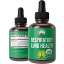 USDA Organic Lung Detox für Raucher und Nichtraucher mit 6 Top Zutaten. Mullein Leaf, Marshmallow Root, Calendula. Lunge Cleanse for Better Respiratory Health. Flüssige Tropfen Zuschnitt Ergänzung