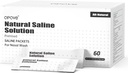 opove Pre-Mixed Saline Packets für Nasal Wash Bewässerungssysteme, natürlich und PH Balanced für Sinus Relief, 60 Packungen (Nose Cleaner ist nicht enthalten)