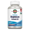 KAL Magnesium Glycinat Kapseln, Voll Chelat Magnesium Bisglycinat, Hohe Absorption Magnesium-Ergänzung, Gesunde Knochen, Muskel, Entspannung und Stress-Unterstützung, Non-GMO 160 zählen