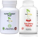 Gout und Sie NutriGout Plus Uric Acid Support und Tart Cherry Extract 3000 mg Bundle