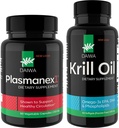 Daiwa Plasmanex 1 – Blutzirkulationsergänzung + Daiwa Krill Öl – Omega 3 Krill Öl Kapseln