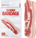 BioSwiss Kids Bandagen, Bacon geformte Selbstklebende Bandage Set, Latexfrei, sterile Wund Pflege, 24 Zähler