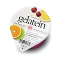 Gelatein Fruit Punch: 20 Gramm Protein. Zuckerfrei. Ideal für klare flüssige Ernährung, Schluckschwierigkeiten, Bariatrie, Dialyse und Onkologie. Tolle Vor- oder Nacharbeit Snack. (12 Packung)...