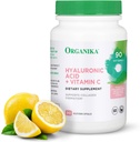 Organika Hyaluronsäure-Ergänzung mit Vitamin C (90 pflanzliche Kapseln): Symbiotic Joint Wellness, Collagen, & Skin Hydration Powerhouse - Verbesserte Hyaluronsäure-Ergänzungen für Mobilität & Beauty