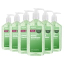 Basic Care - Aloe Vera Hand Sanitizer 62%, 12 fl oz (Pack von 6)