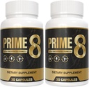 PRIME 8 100% Authentic Original | Prime8 Official Formula (2 Pack) für 60 Tage