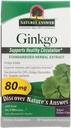 Natur Antwort Ginkgo Blatt Vegetarische Kapseln, 60-Count