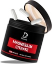 Magnesium Citrate 500mg Kapseln (Citrato de Magnesio) - Reine Magnesiumergänzung zur Unterstützung des Verdauungssystems, Muskelmasse und Energieproduktion - 150 Kapseln für 5-Monat-Versorgung