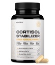 Nootrix Cortisol Manager & Stabilizer Supplement | Unterstützt Tiefen Schlaf, Entspannung, Adrenal Health & Stress | 300mg Ashwagandha | L-Theanine, Rhodiola Rosea Extract & Apigenin | 90 Kapseln