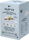 NUFYX® • Himmlisches Protein®-Pulver • Welt feinste 100% organische amerikanische Grown-Bäse • Vegan • Glutenfrei • Niedrige Kohle (Kreamy Vanilla, Box von 10 Packungen)