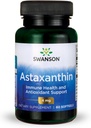 Swanson Astaxanthin Augen-, Gehirn- und Hautgesundheit Antioxidantien-Ergänzung für bildschirmschwere Erwachsene, die Vision und freien Radikalschutz suchen - 4 mg (60 Softgels)