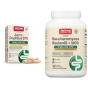 Jarrow Formeln Jarro-Dophilus EPS Probiotics 10 Billion CFU Saccharomyces Boulardii Probiotics + MOS 5 Billion CFU Probiotic Yeast