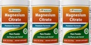 Best Naturals Magnesium Glycinat Pulver - 1 Pfund (1 LB (Pack von 3))