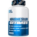EVL Magnesium Citrat Kapseln 400mg - Muskel- und Knochengesundheitsergänzung mit reinem Magnesium-Zitrat für Muskelentspannung und Knochenfestigkeit - 60 Veggie Kapseln für Gesundheit