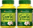 Puritan's Pride Odorless Knoblauch & Parsley 500 Mg / 100 Mg, 250 Count (Pack von 2)