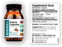 DR WAKDE Arjuna Capsules (Terminalia arjuna) | 60 Veg Caps | Ayurvedic Supplement | Vegan | 100% Kräuter | Quantität Rabatte | Gleiche Tag Versand