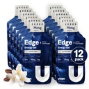 UCAN Edge Energy Gel Shots, Vanilla Latte + Koffein (12, 2 Unze Packets) für Laufen, Training, Workouts, Fitness, Radfahren, Crossfit | Sugar-Free, Vegan, & Keto Friendly Energy