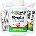 Palmitoylethanolamid 450mg Comfort Mobility Nerves Cognitive & Immune Support - Micronized High Absorption - All Natural Pea - USA Made - Keine Additive oder Hilfsstoffe – 90 Vegan Kapseln Supplement