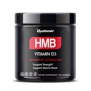 HMB mit D3, K2 & B12 – Muscle Health Support Supplement – 150 Kapseln – Made in USA