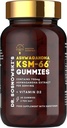 Dr. Sosnowski's BioActive KSM-66 Ashwagandha Gummies | 750mg Ashwagandha Extrakt mit Vitamin D2 (60 Gummi)