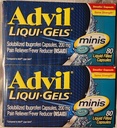 Advil Liqui-Gels Minis, 80 Kapseln pro Flasche (3 Flaschen)