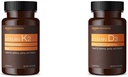 Elemente Vitamin K2 (100 mcg, 65 Kapseln) und Vitamin D3 (5000 IU, 180 Softgels)