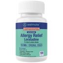 WELMATE - Allergie Relief - Loratadin 10 mg - 24 Stunden Relief Antihistamin - Nicht schläfrig - Runny Nase - Niesen - Juckende Nase & Hals - Wässrige Augen - Indoor & Outdoor Allergie Medikamente - 100 Count