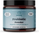 PAWZ Probiotisches Pulver für Hunde - 90 Scoops Steak Flavor - Fördert Gut Gesundheit und Verdauung - Probiotics Supplement Unterstützung Immunsystem & Haut und Fleisch Gesundheit - Geeignet für alle Arten von Hunden